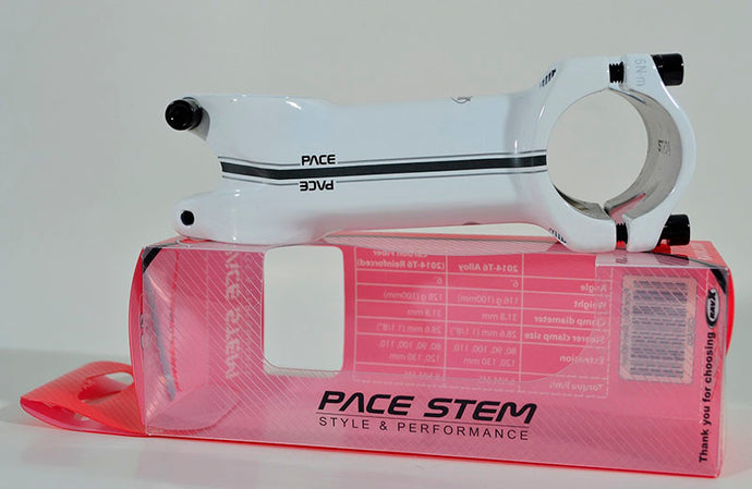 Codo de timon RavX PACE, aluminio, 90m, blanco