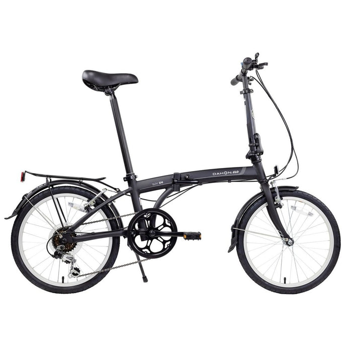 Bicicleta plegable Dahon SUV D6, negro mate